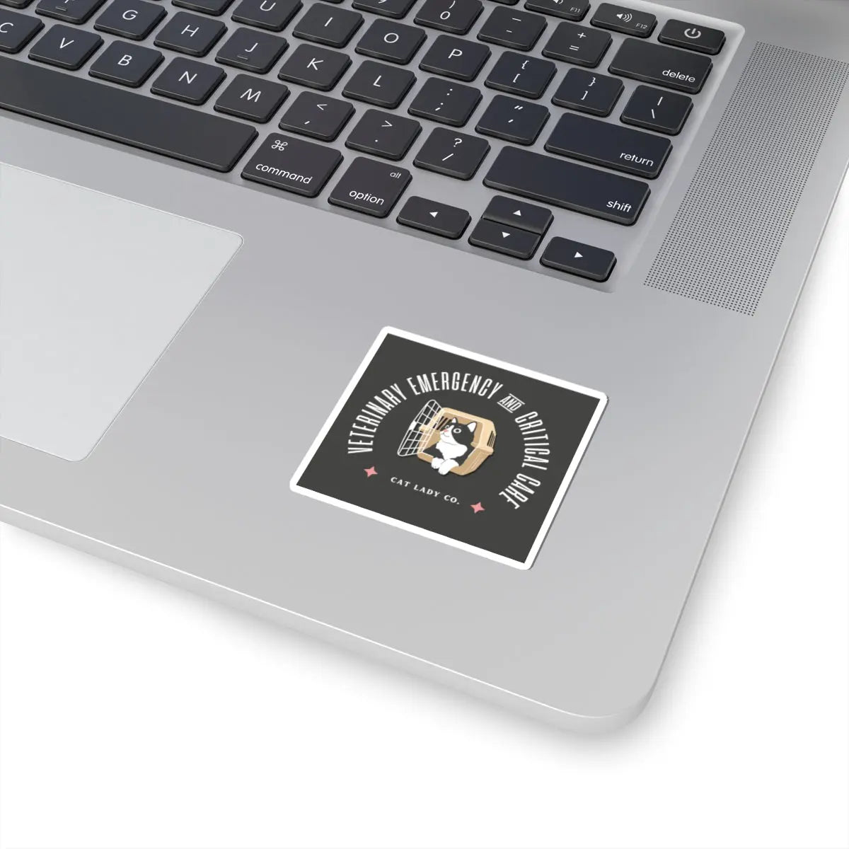 Childless Cat Lady - Kiss-Cut Sticker Printify