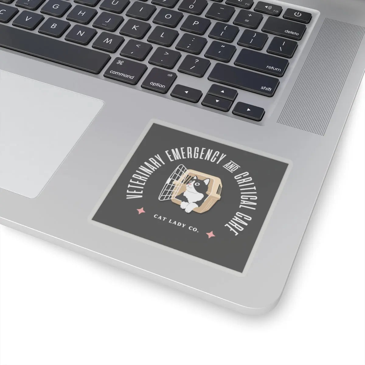Childless Cat Lady - Kiss-Cut Sticker Printify