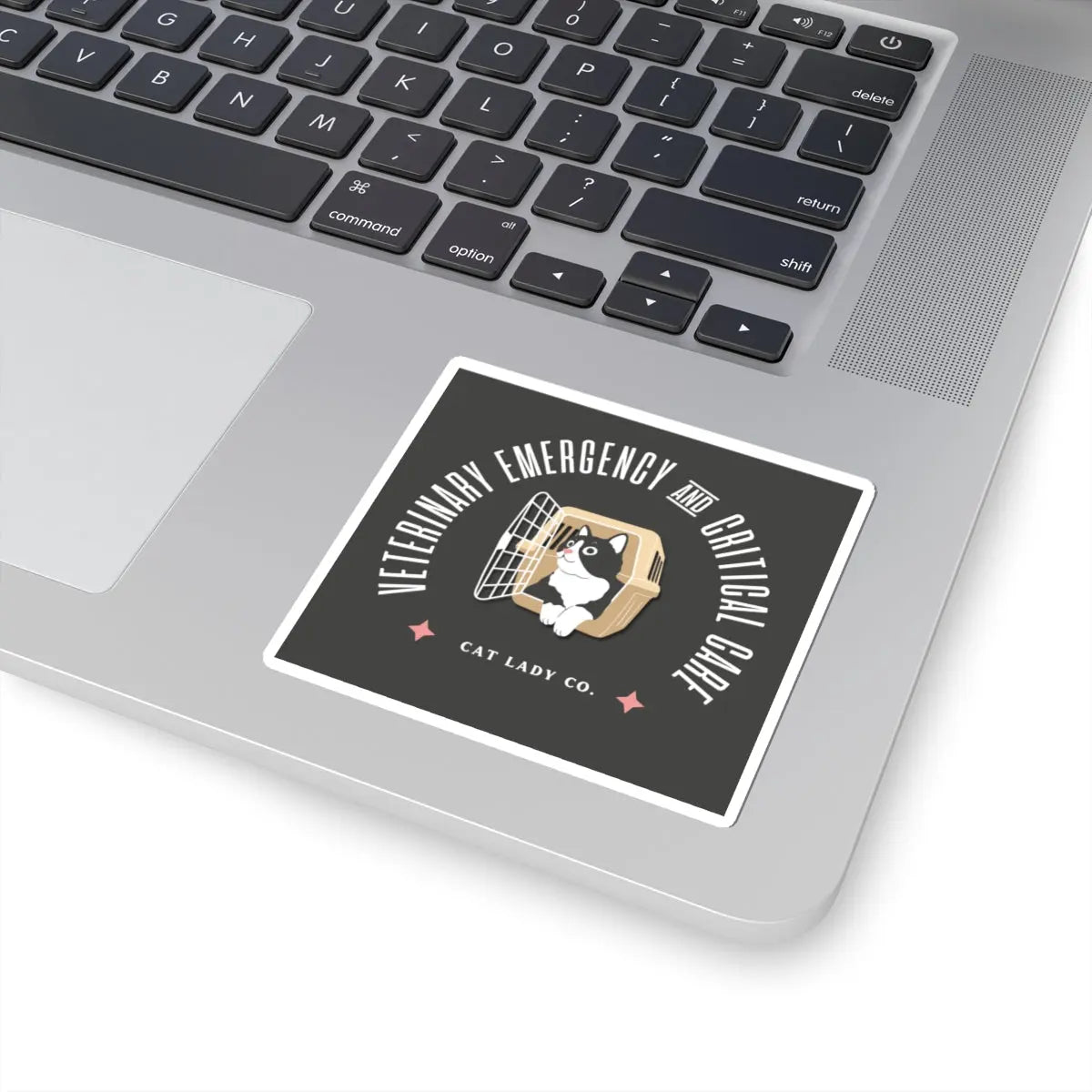 Childless Cat Lady - Kiss-Cut Sticker Printify