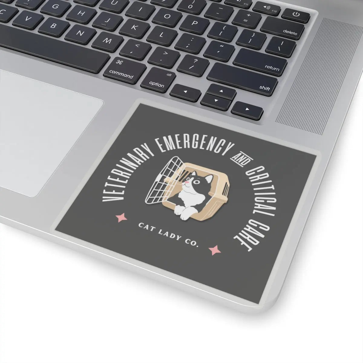 Childless Cat Lady - Kiss-Cut Sticker Printify
