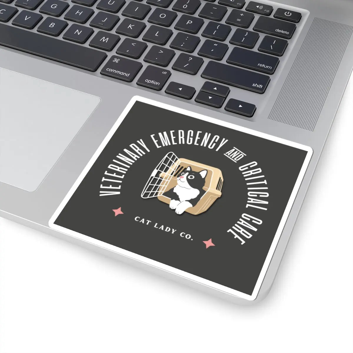 Childless Cat Lady - Kiss-Cut Sticker Printify