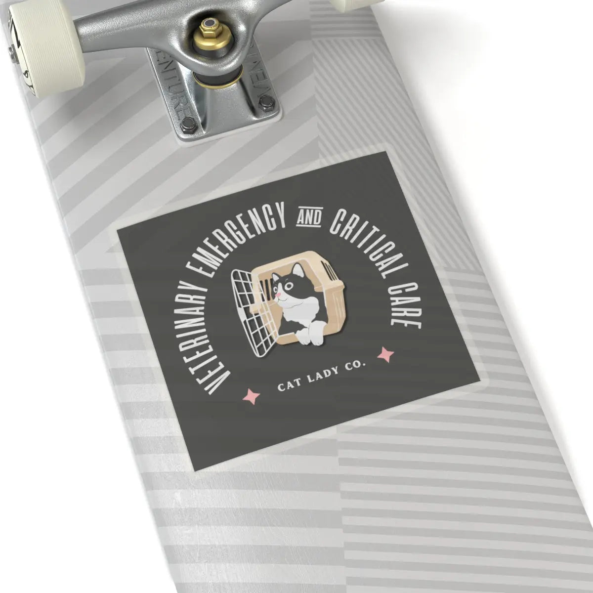 Childless Cat Lady - Kiss-Cut Sticker Printify