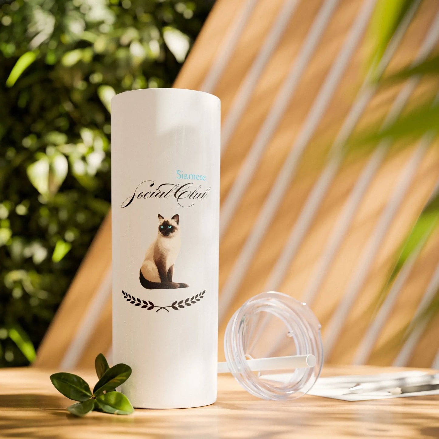 Skinny Tumbler with Straw, 20oz Printify