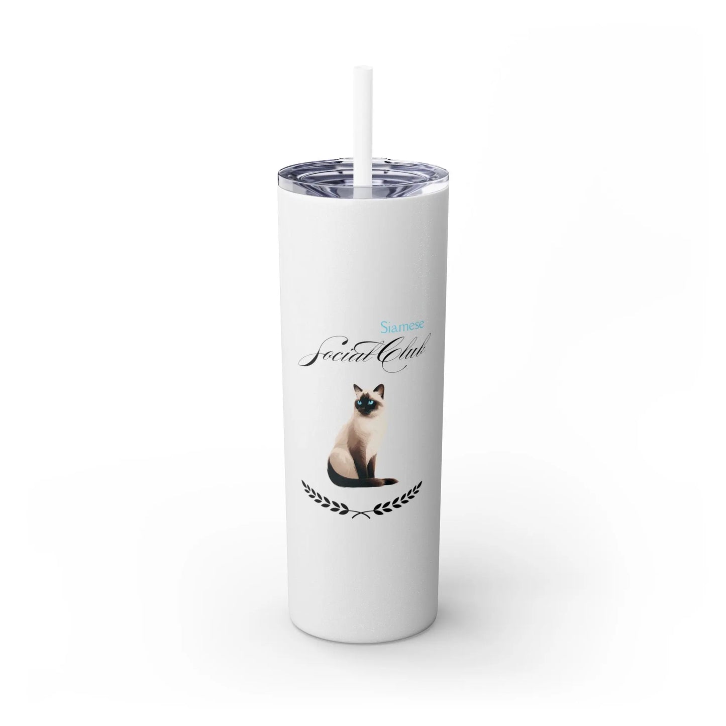 Skinny Tumbler with Straw, 20oz Printify