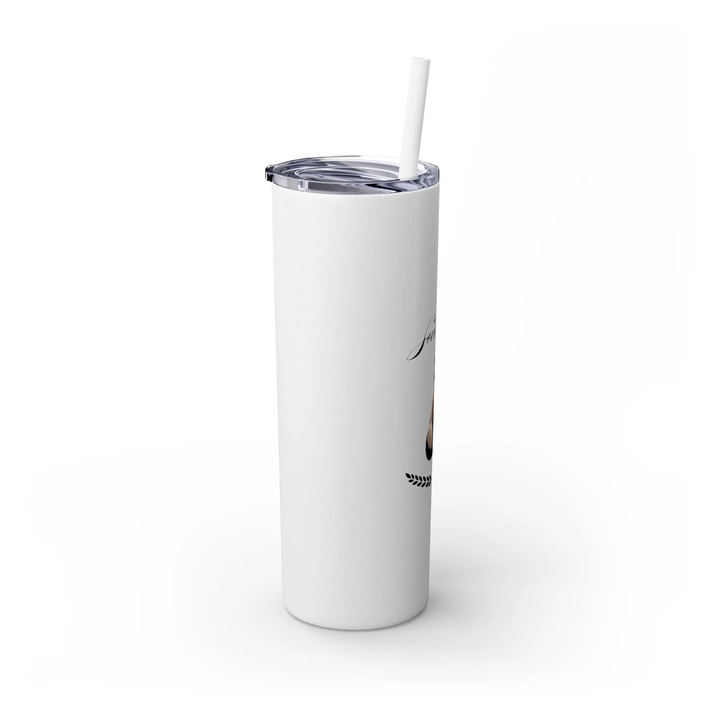 Skinny Tumbler with Straw, 20oz Printify