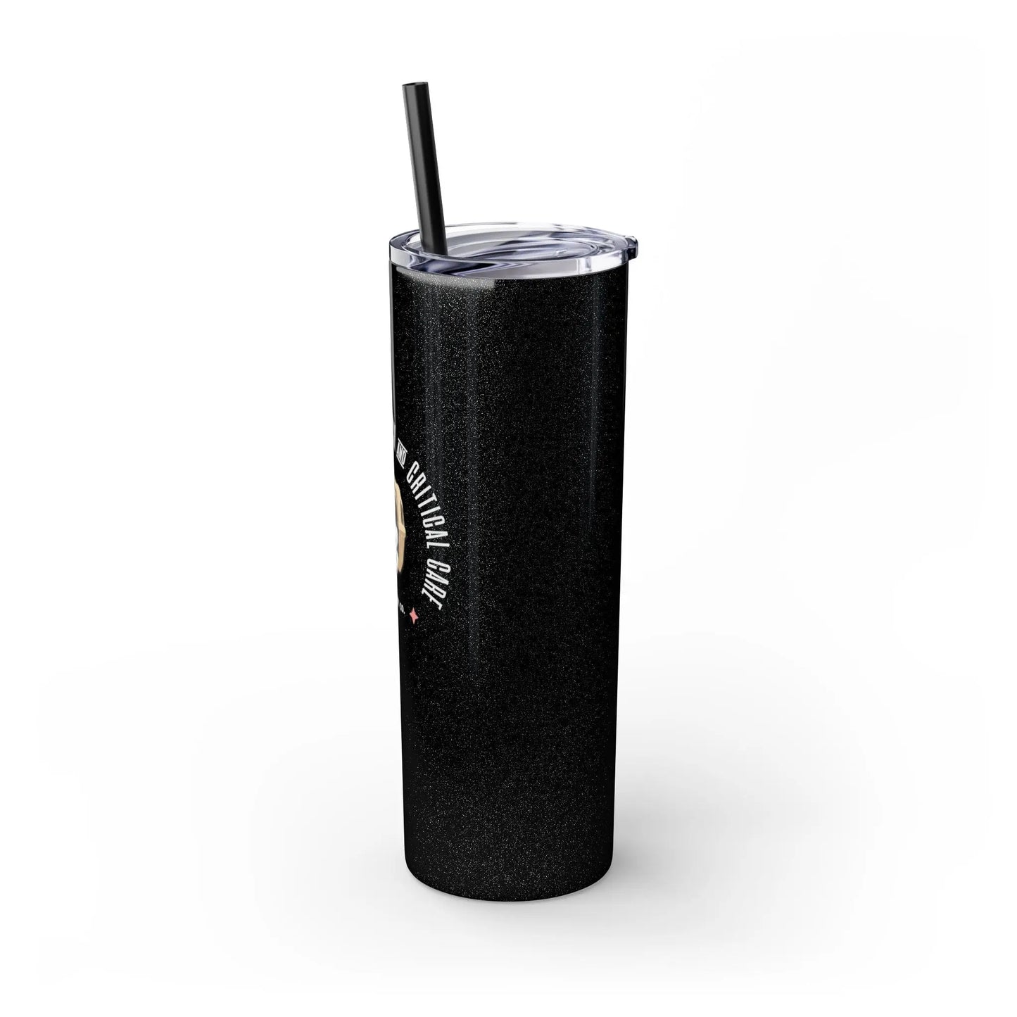 Vet Emergency & Critical Care Skinny Tumbler with Straw, 20oz Printify