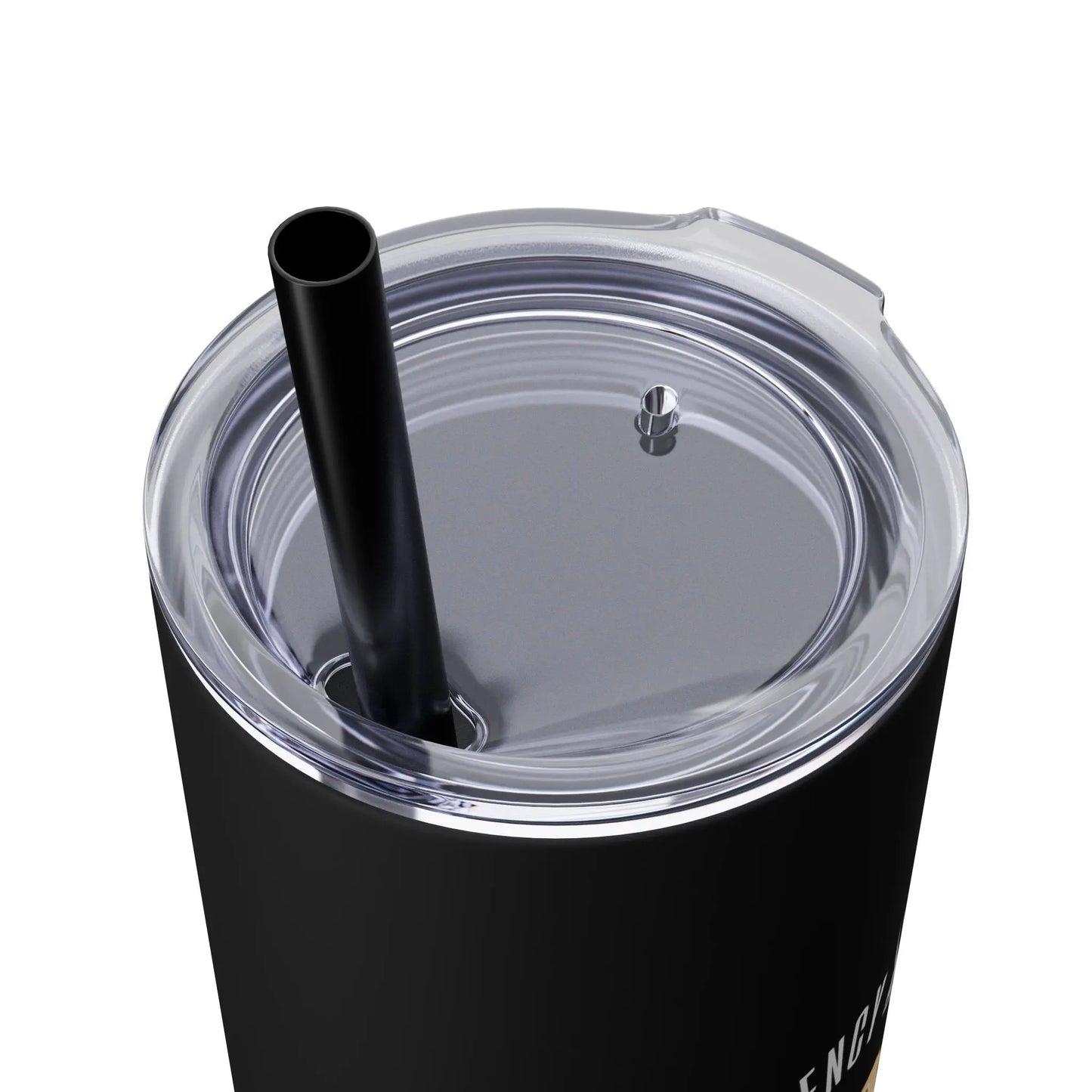 Vet Emergency & Critical Care Skinny Tumbler with Straw, 20oz Printify