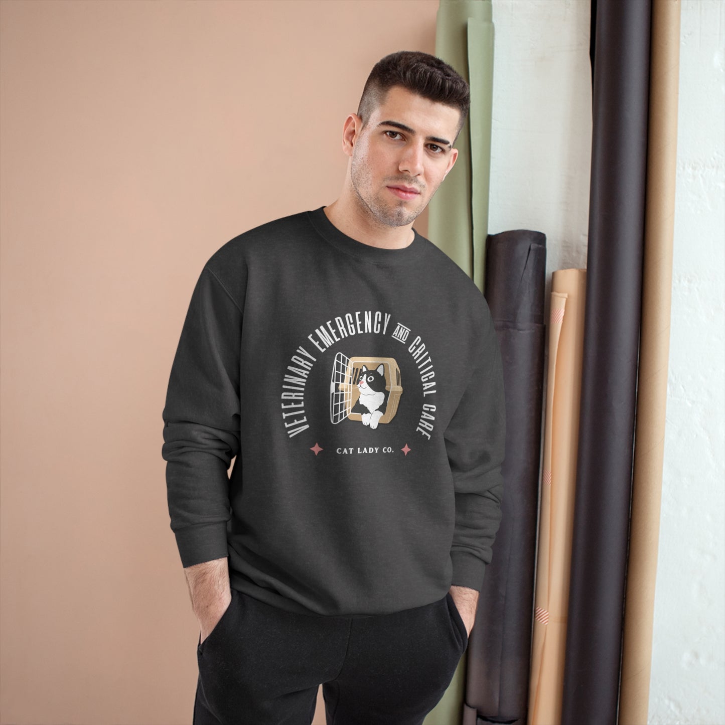 Champion Sweatshirt - Veterinary Emergency and Critical Care