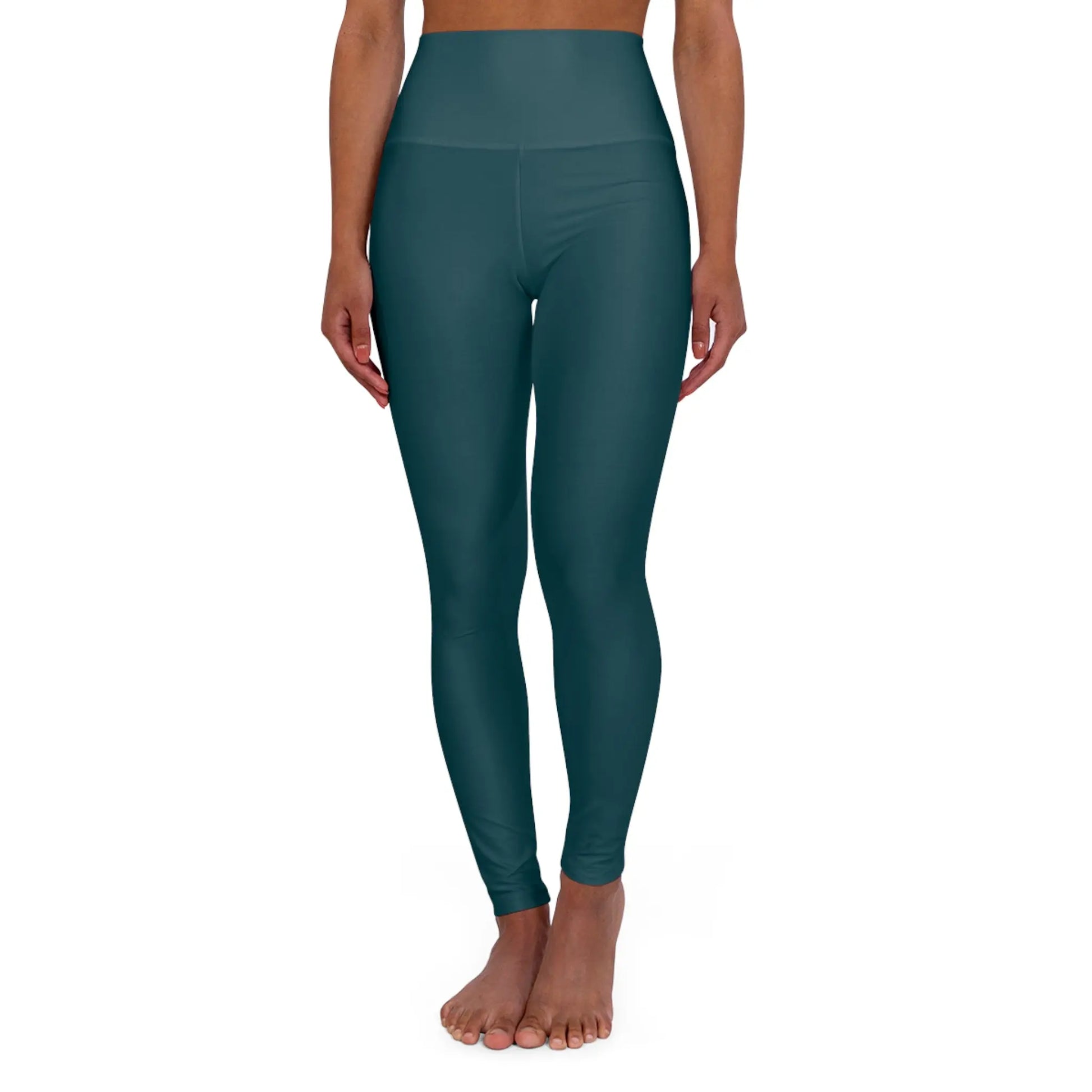 High Waisted Yoga Leggings - Cat Lady Co.