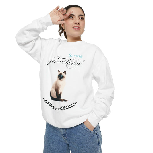 Unisex Garment-Dyed Sweatshirt Printify