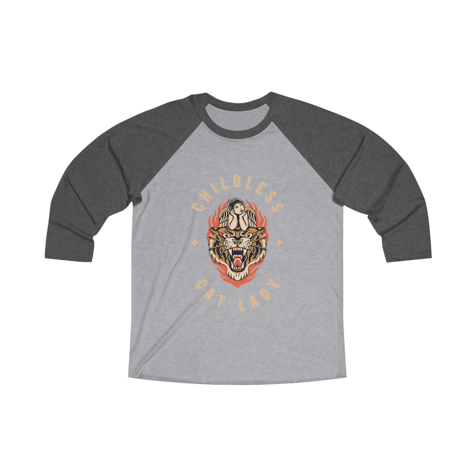 Unisex Tri-Blend 3\4 Raglan Tee Printify