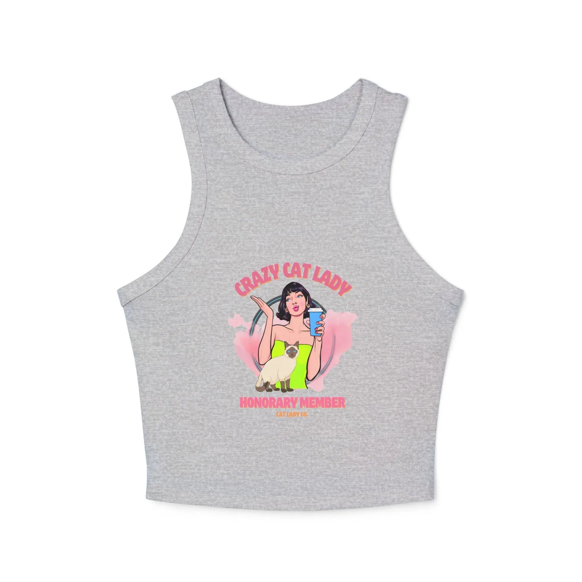 Women's Micro Rib Racer Tank Top Printify